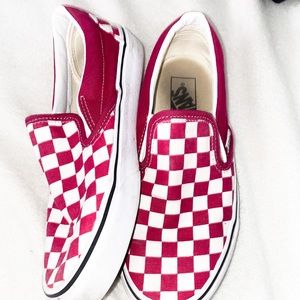 Checkered Vans